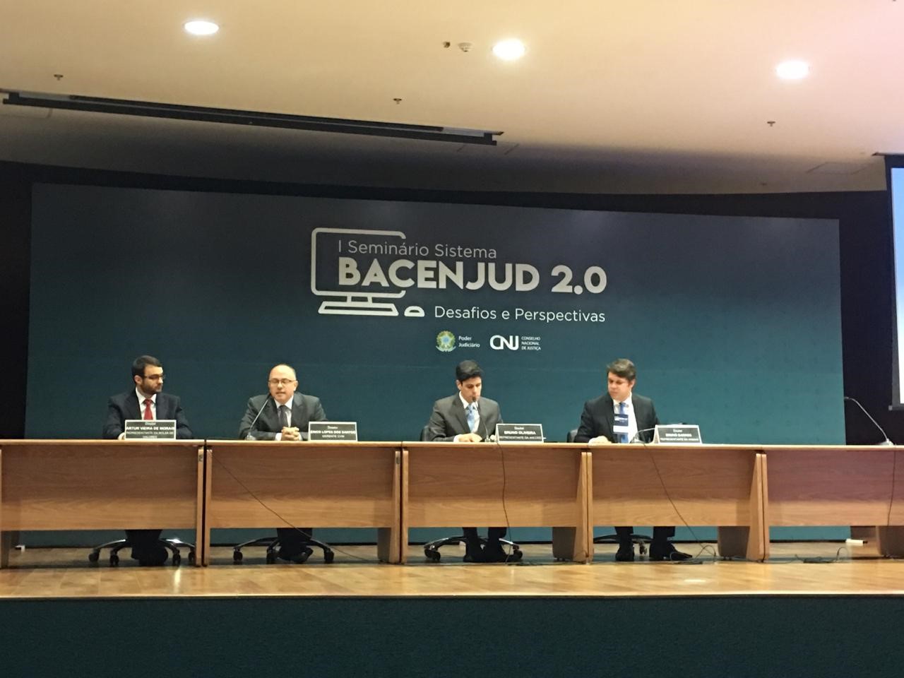 ANCORD tem papel de destaque  no I Seminário Bacenjud 2.0.